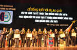 Lễ trao giải Hội thi sáng tạo kỹ thuật Quảng Ninh lần thứ III 
