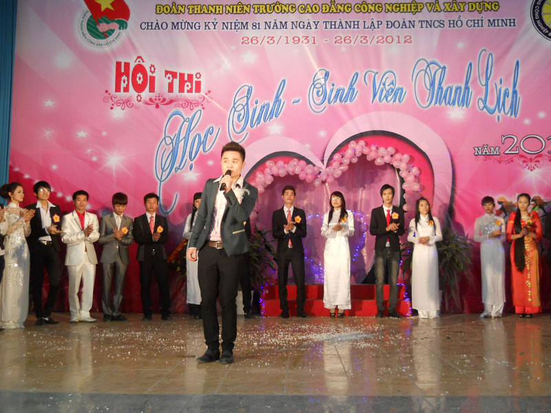 Hội thi Học sinh - Sinh viên thanh lịch năm 2012 - Trường cao đẳng công nghiệp và xây dựng - Thành phố Uông Bí - Tỉnh Quảng Ninh