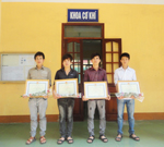 HS- SV  Khoa Cơ khí tham gia thi Hội thi tay nghề Tỉnh Quảng Ninh năm 2012 
